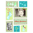 Color block Winter Wonderland Printable Photo Holiday Card